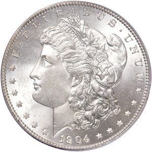 1904-O Morgan Silver Dollar MS64 Main Image
