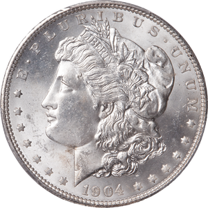 1904-O Morgan Silver Dollar MS65 Main Image