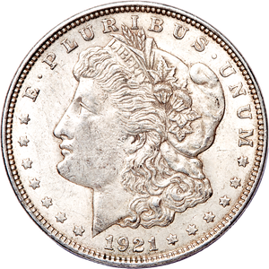 1921 Morgan Silver Dollar XF#2 Main Image