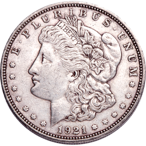 1921-D Morgan Silver Dollar Main Image