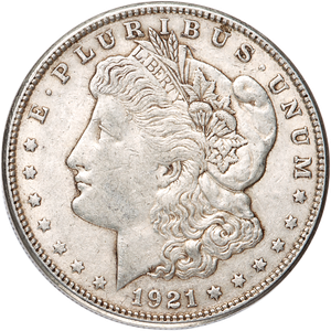 1921-S Morgan Silver Dollar Main Image