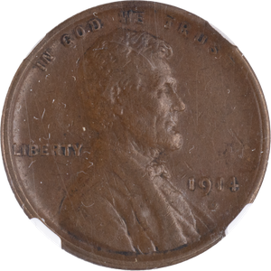 1914-D Lincoln Head Cent, Key Date Main Image