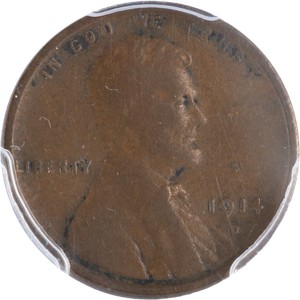 1914-D Lincoln Head Cent VG10 Main Image