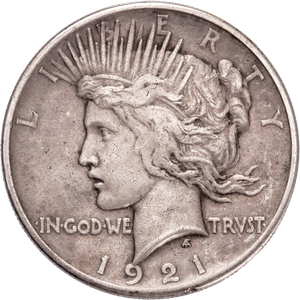 1921 Peace Silver Dollar Main Image