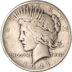 1921 Peace Silver Dollar Main Image