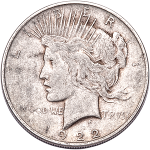 1922 Peace Dollar F Main Image