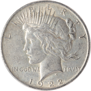 1922 Peace Silver Dollar Main Image