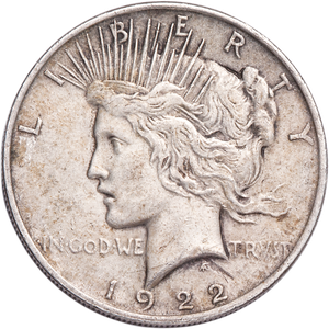 1922 Peace Dollar XF#2 Main Image