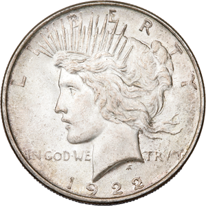 1922-D Peace Silver Dollar | Circulated Dollar by Littleton Coin Company