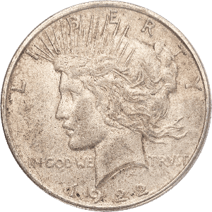 1922-D Peace Silver Dollar, Low Relief | Littleton Coin Company