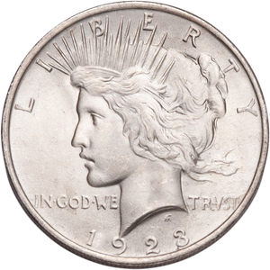 1923 Peace Silver Dollar Main Image