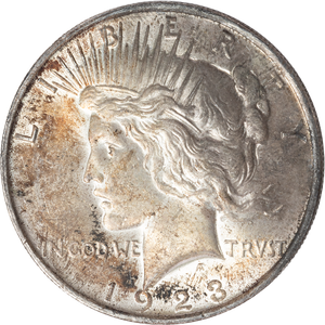 1923 Peace Silver Dollar Main Image