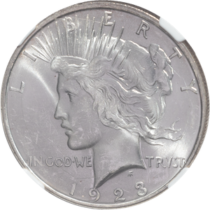 1923-D Peace Silver Dollar Main Image