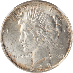 1923-D Peace Silver Dollar Main Image