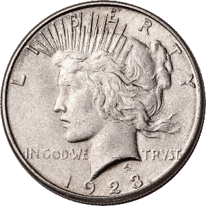 1923-S Peace Silver Dollar | Littleton Coin Company