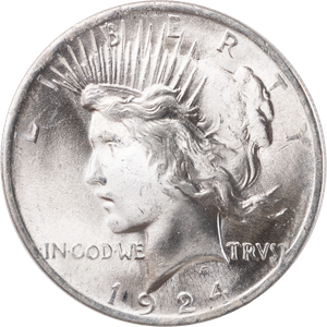 1924 Peace Silver Dollar Main Image