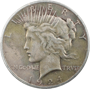 1924 Peace Silver Dollar | Littleton Coin Company