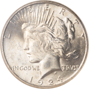 1924-S Peace Silver Dollar Main Image