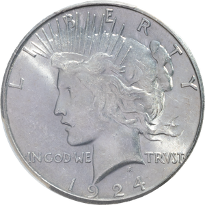 1924-S Peace Silver Dollar Main Image