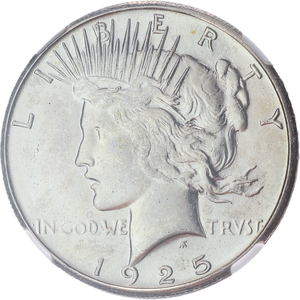 1925-S Peace Silver Dollar Main Image