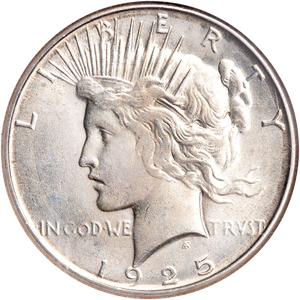 1925-S Peace Silver Dollar Main Image
