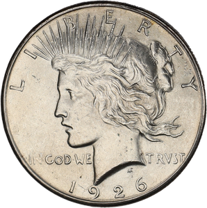 1926 Peace Silver Dollar Main Image