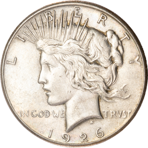 1926 Peace Silver Dollar Main Image