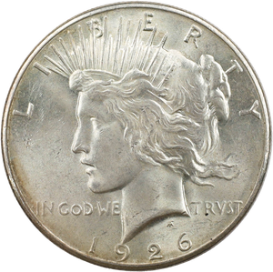 1926-S Peace Silver Dollar Main Image