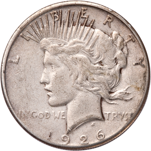 1926-S Peace Silver Dollar Main Image