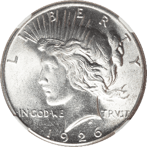 1926-S Peace Silver Dollar Main Image