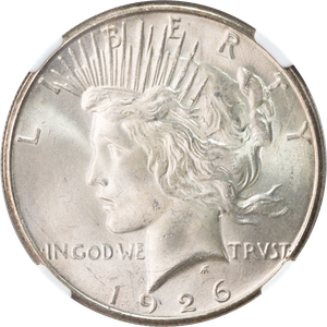 1926-S Peace Silver Dollar Main Image