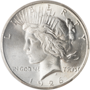 1926-S Peace Silver Dollar Main Image