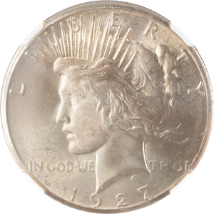 1927 Peace Silver Dollar Main Image