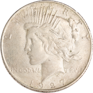 1927-D Peace Silver Dollar Main Image