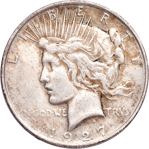 1927-D Peace Silver Dollar Main Image