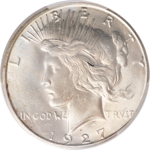 1927-S Peace Silver Dollar Main Image