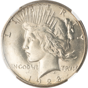 1928 Peace Silver Dollar Main Image