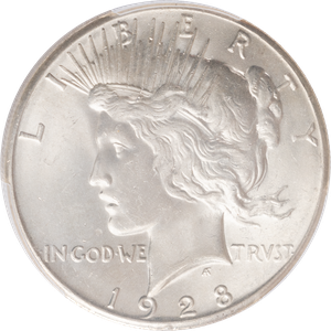 1928 Peace Silver Dollar Main Image