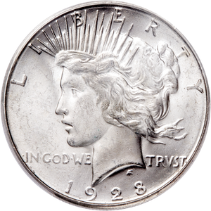 1928-S Peace Silver Dollar Main Image