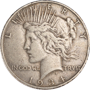 1934-D Peace Silver Dollar | Littleton Coin Company