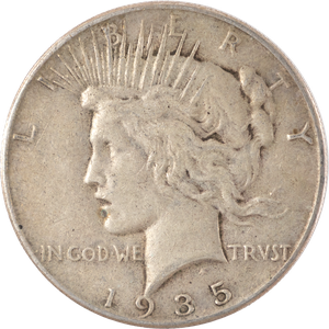 1935 Peace Silver Dollar PCGS       63#2 Main Image