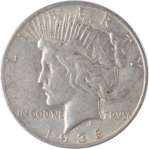 1935-S Peace Silver Dollar Main Image