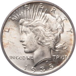 1935-S Peace Silver Dollar Main Image