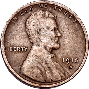1915-S Lincoln Head Cent G Main Image