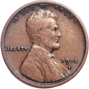 1915-S Lincoln Head Cent F Main Image