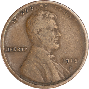 1915-S Lincoln Head Cent Main Image