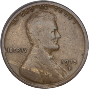 1915-S Lincoln Head Cent CIRC Main Image