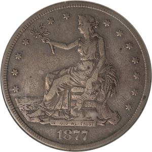 1877-S Trade Silver Dollar Main Image