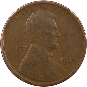1917-D Lincoln Head Cent Main Image