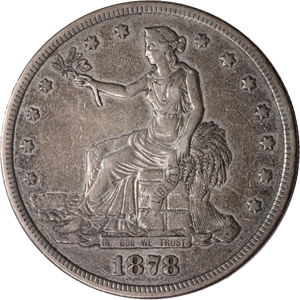 1878-S Trade Silver Dollar VF Main Image